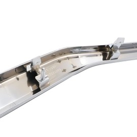 XQSMWF 2PCS Chrome Left Side Front Bumper Molding Trim 6407A323 Compatible with Mitsubishi Eclipse Cross 2018-2021