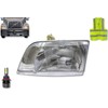 KOZAK Headlight with 1x LED Bulbs 9007 (Left Driver Side)