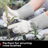 NoCry Leather Gardening Gloves for Men and Women - Thorn