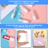 JJUNW 10pcs Empty Lip Gloss Tubes, 1.2ml Mini Refillable Cosmetic