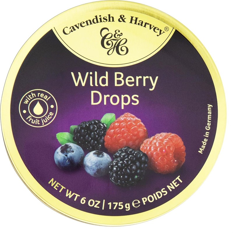 Cavendish & Harvey Wild Berry 6.1 oz (175 g) with