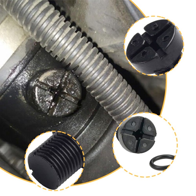 1 Set 4 Pcs Vent Screw Plug Coolant Expansion Tank