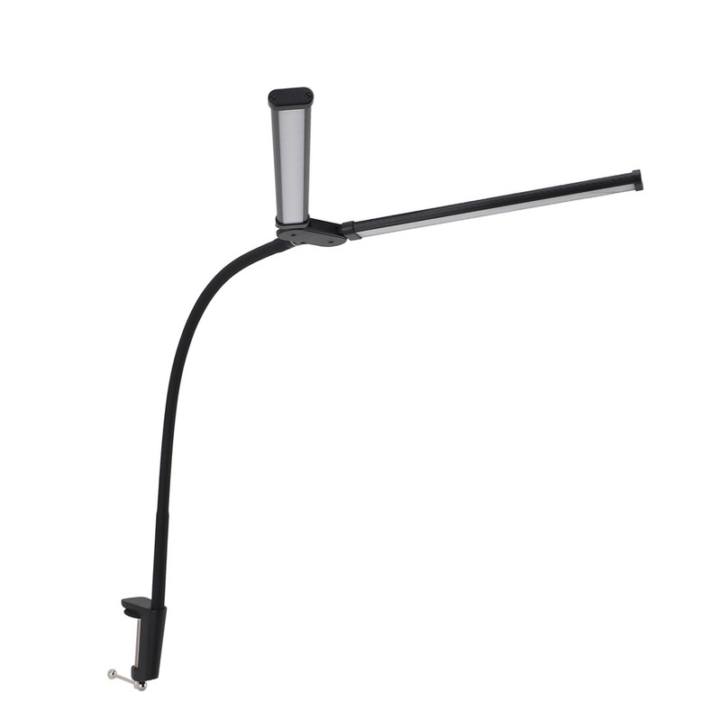 Double Head LED Desk Lamp 3 Colors Stepless Dimmable Flexible
