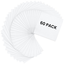 Leinuosen 60 Sheets Thinfire Kiln Shelf Paper 5'' x 5'' Small Kiln Paper for Ultra Smooth Surface Glass Fusing Supplies for Glass Fusing DIY Crafts