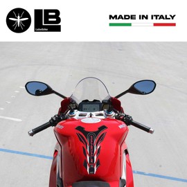 labelbike - 3D Resin Gel Sticker Motorcycle Tank Pad Protection Compatible with Ducati Panigale