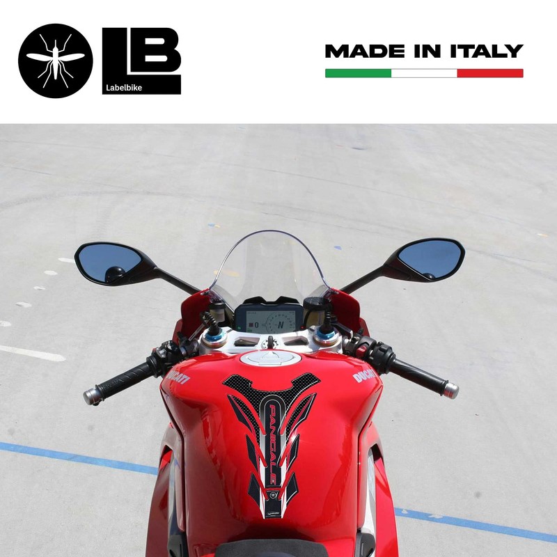 labelbike - 3D Resin Gel Sticker Motorcycle Tank Pad Protection