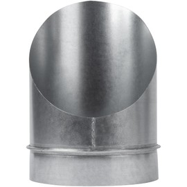 Vent Systems 6" Inch Galvanized Steel Duct Vent Cap - Vent Cover for Ducting - Exhaust Duct Pipe Cover with Hood - Dryer Vent Cover - Mesh Screen - Duct/HVAC Air Vent Deflector Plug - End Cap