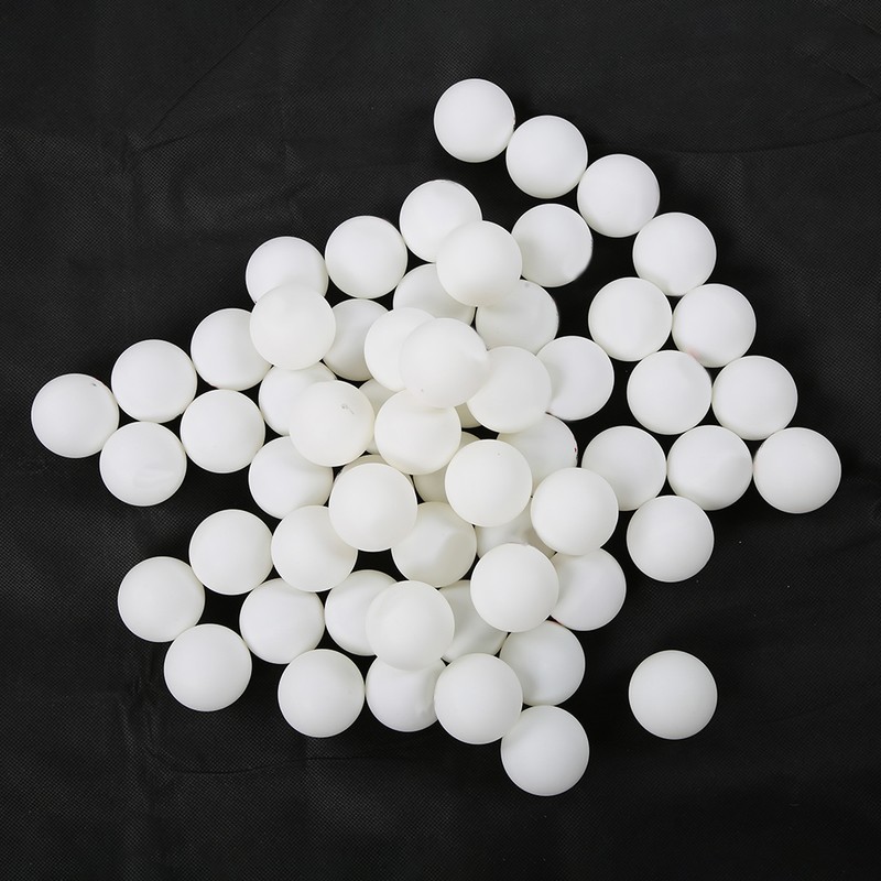 60PCS 40mm Standard Durable ABS Practice Training Exercise Ping Pong