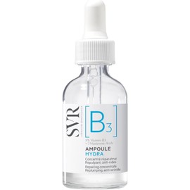SVR B3 Ampoule Hydra Sérum Hidratante Reparador Anti-Edad con Vitamina B y Ácido Hialurónico, 30 ml