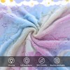 Glow in The Dark Throw Blanket,Unicorn Throw Blanket Soft Flannel