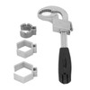 Multifunctional Wrench Double Ended Adjustable Opening Aluminium Alloy for Basin