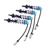 4PCS RC Shock Absorber Set Oil Adjustable Front Rear Damper