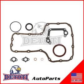 Detoti Auto Fit 98-08 Toyota 1.8L 1ZZFE Engine Lower Conversion Set Oil Pan Gasket Seals kit