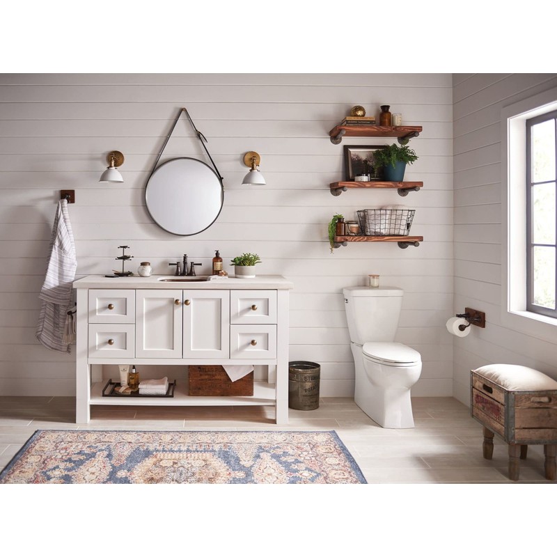 Moen Belfield Oil Rubbed Bronze Pivoting Toilet Paper Holder, YB6408ORB
