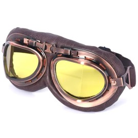 Rubonarie Motorcycle Goggles, Motorcycle, Cycling Sports Goggles (Clear)