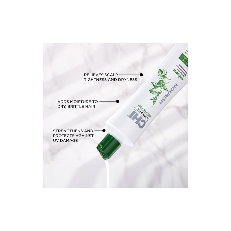 Chi Powerplus Conditioner for Unisex, 12 Oz