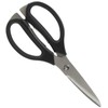Endoshoji TKG BHS2905 Kitchen Scissors, Rust-resistant Stainless Steel, Black, Disassemblable