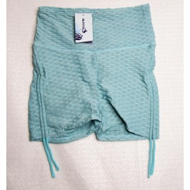 Rufiyo Aqua Summer Yoga Short Leggings Pants Push Up Sports Booty Gym Leggings