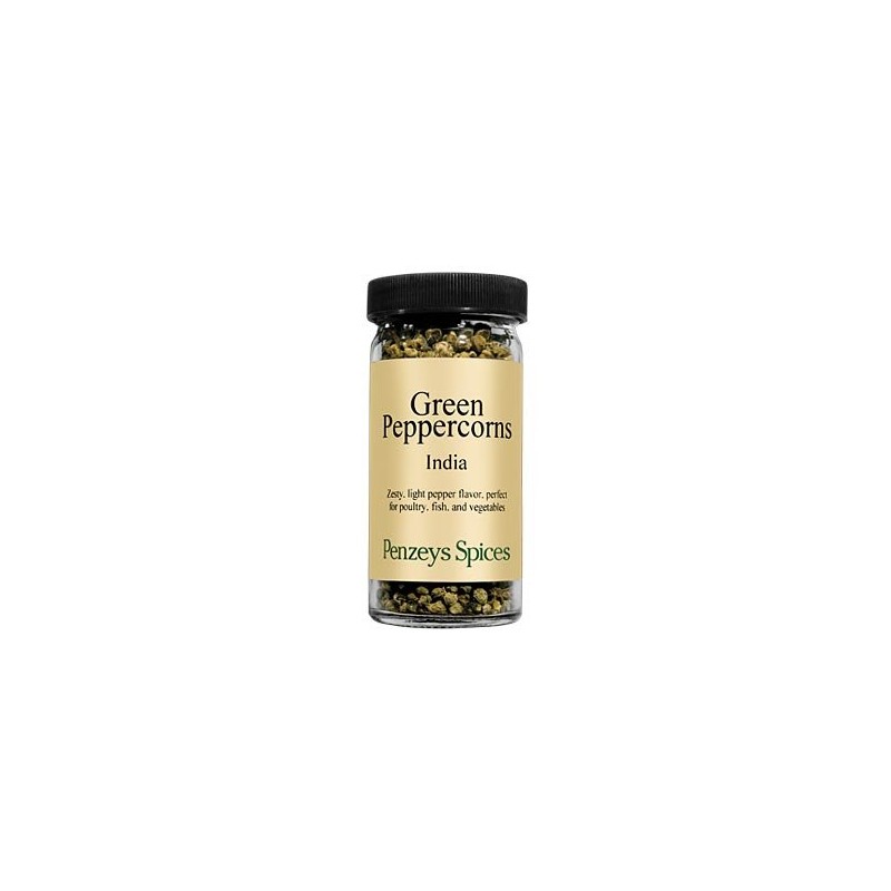Green Peppercorns By Penzeys Spices .7 oz 1/2 cup jar