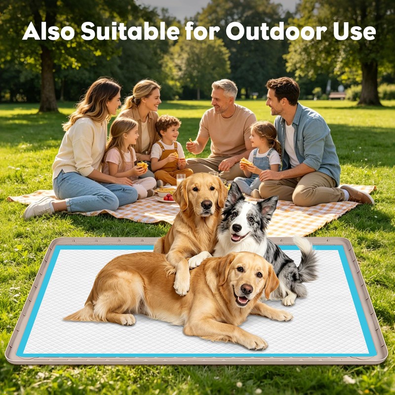 57" x40" Pee Pad Holder for Dogs Puppy Pad Holder