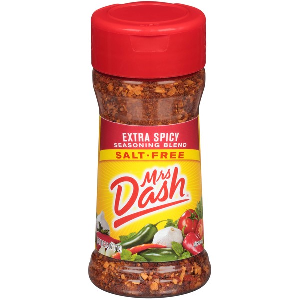 Mrs. Dash Salt-Free Seasoning Blend, Extra Spicy, 2.5 Ounce