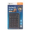 Sanwa Supply NT-WL21BK Wireless Tenkey USB A Connection Pantograph Key