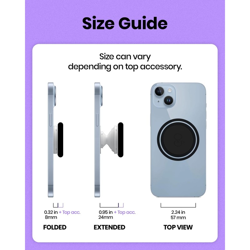 On The Grip Bling Bling Glitter Phone Grip & Stand