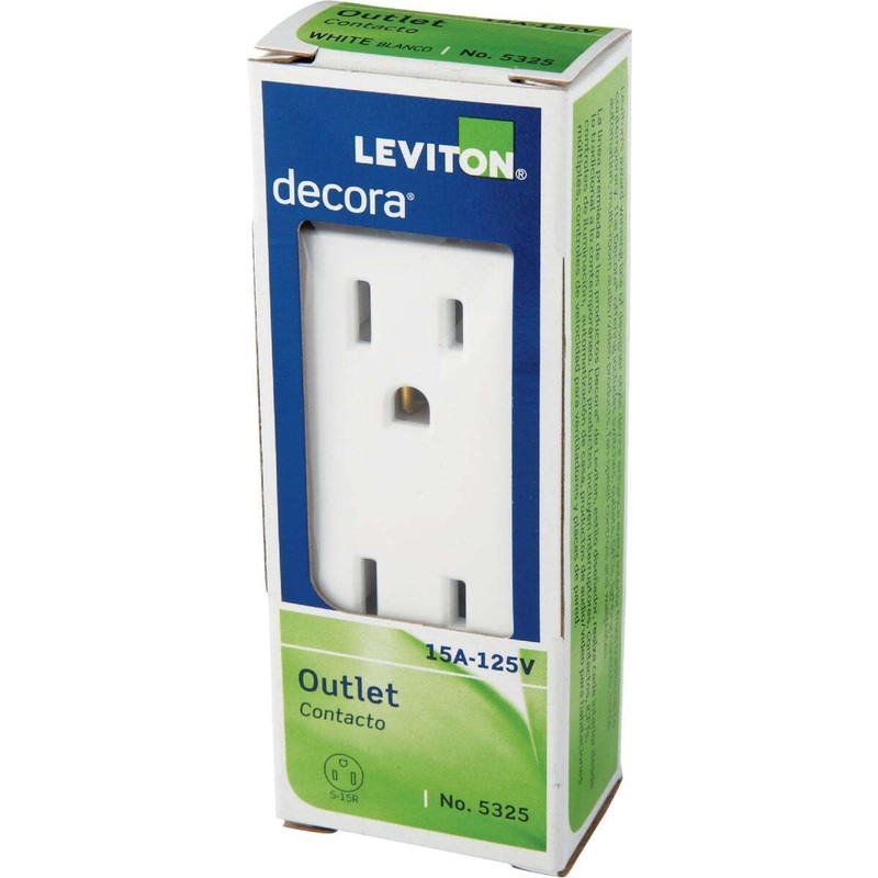 Leviton 102-5325-WSP 15 Amp Ac Receptacle