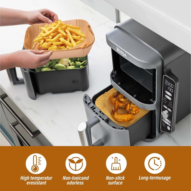 HOJIO 100PCS Ninja Double Stack XL 9.5L SL400ANZ Air Fryer