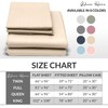 Leluxe Home Full Size Sheets Set of 4-100% Microfiber Full