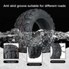 90/65-6.5 Off-Road Vacuum Tire, 11 Inch Replacement tire, With Tire