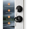Probrico Front Door Keyed Entry Knobs and Single Cylinder Deadbolt