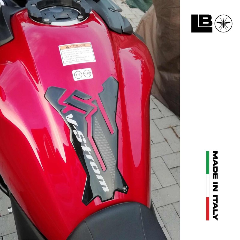 labelbike - Tank Pad 3D Gel Sticker Compatible with Motorcycle