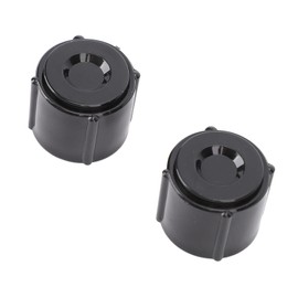 Srliya 2pcs Low Point Drain Seals and Caps Compatible with 1/2 Inch Hot Cold Water Lines for RV Travel Trailer