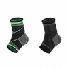 Ankle Compression Bandage Support Taping Ankle Taping Band 3-Ankle Taping-Green L 2ea