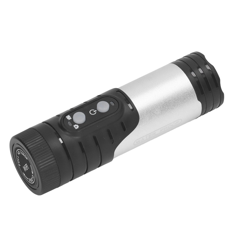 HD 1080P Bike Motorcycle Helmet Camera WiFi Flashlight Camera Anti