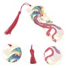 Operitacx Chinese Retro Dragon Phoenix Metal Bookmarks Small Creative Book