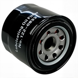 2PCS 122-0833 Oil Filter, Replacement for Cummins 1220833, Compatible with Onan HDKAJ,HDKAH,HDKAK Model Generators