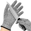 EKKONG Cut Resistant Gloves for Children, Carving Gloves, Children, Cut