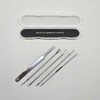 Acne Sebum Extractor 5-Piece Set for Nose Blackheads Extractor Tweezer 2ea