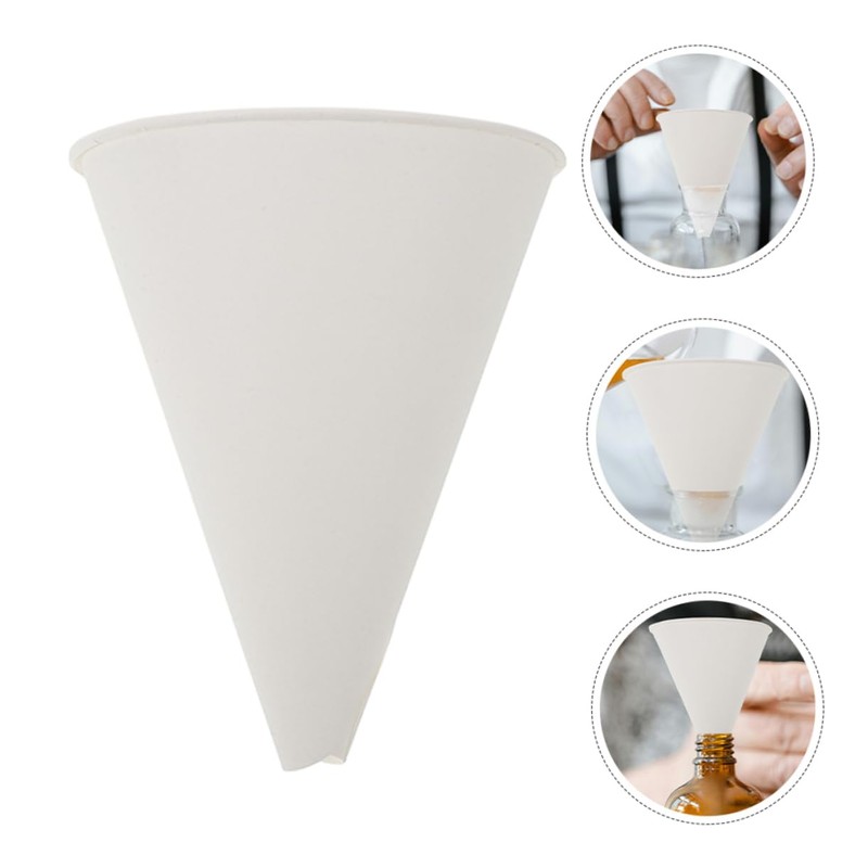 Zerodeko 40pcs Disposable Oil Funnel for Efficient Oil Changes Spill