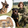 Collar para Perro Táctico Resistente y Ajustable con Correa Táctica