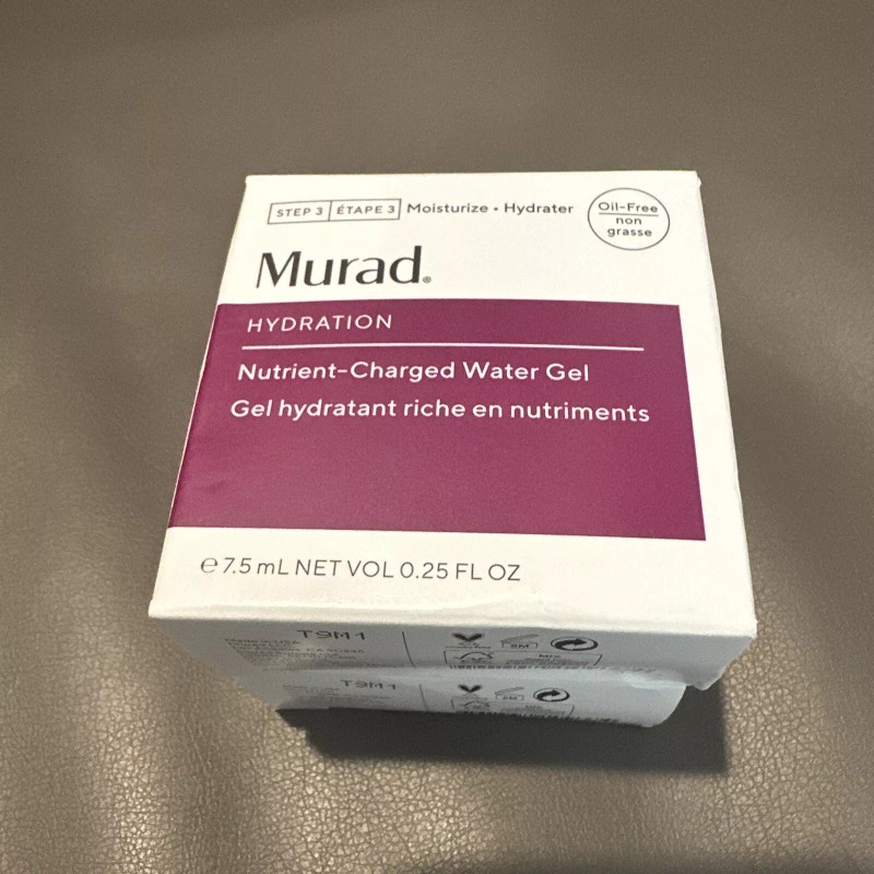 Lot of 2 MURAD Nutrient Charged Water Gel Age Reform