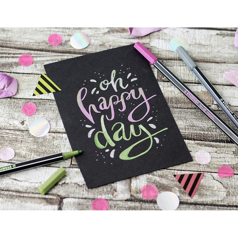 stiften - STABILO Viltstift - Metallic Goud (68/810) (1 TOYS)