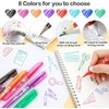 8Pcs Erasable Gel Pens, Quick-drying Rolling Ball Pens With 0.5mm