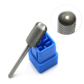 Natury Nails Tungsten Carbide Drill Bit for Nail Lathe Manicure Pedicure Enamel, Acrylic Nails and Gel Nails Rotary Drill (Medium Grain)