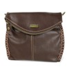 CHALA Charming Crossbody Bag with Zipper Flap Top and Metal
