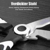 Aleevii Küchenscheren 21 cm - Haushaltsschere Edelstahl mit Sägeschnitt, kitchen