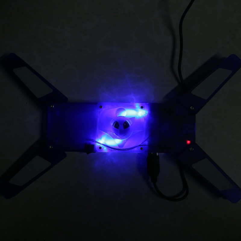 Laptop Cooling Pad Fan with USB Hub Portable Foldable Cooler