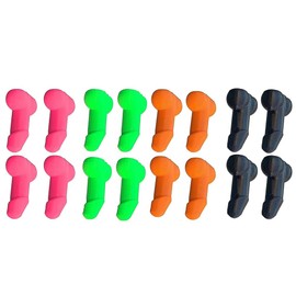TOTMOX Universal Luminous Tire Valve Stem Cap, Prank Wheel Tire Valve Stem Cap, Glow In Night, 16 PCS/Set